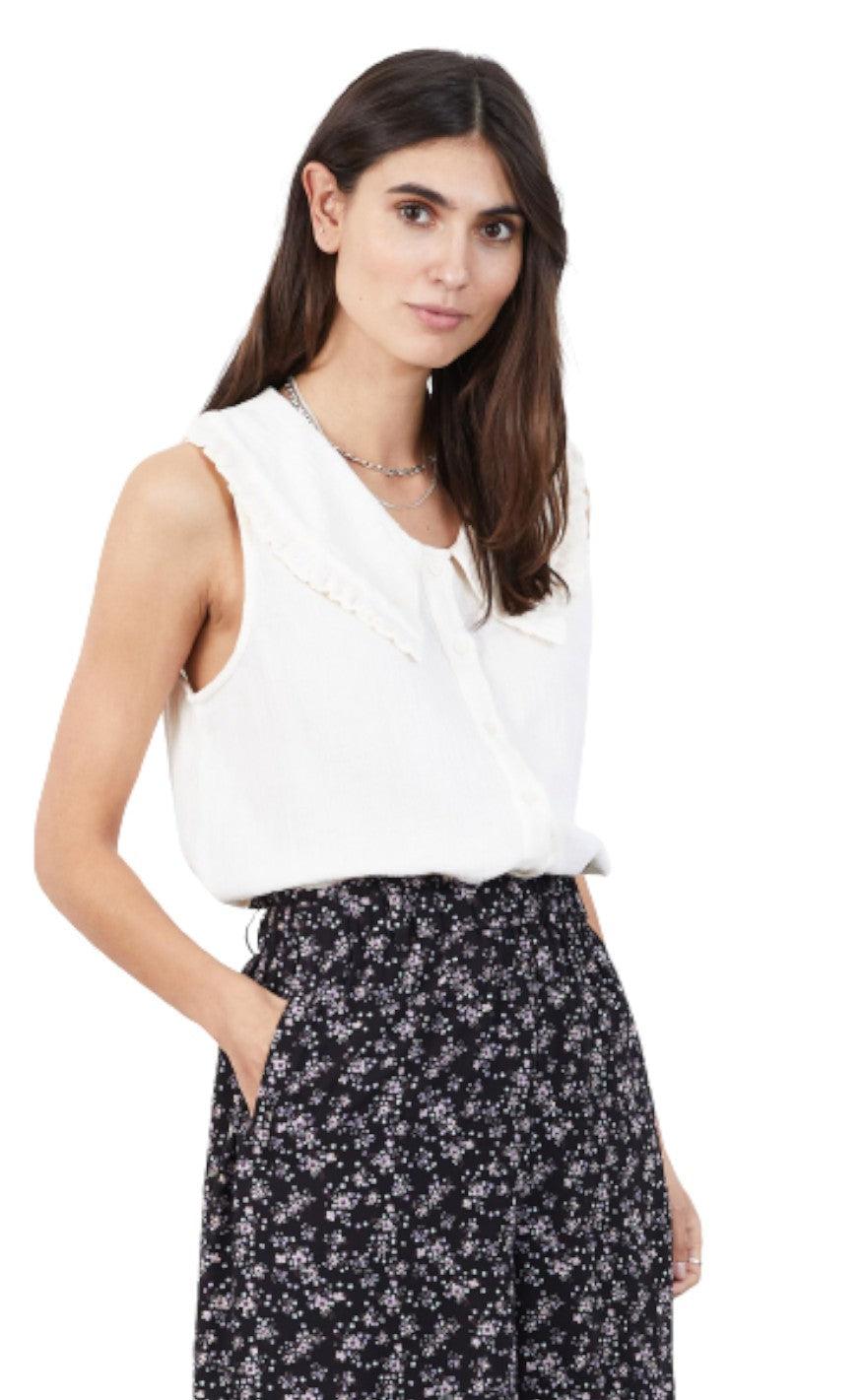 Lollys Laundry Top - Carly - Creme