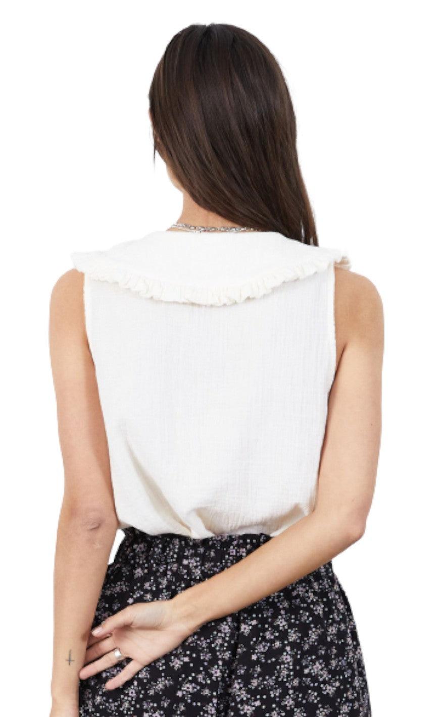Lollys Laundry Top - Carly - Creme