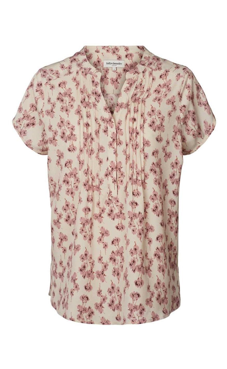 Lollys Laundry Top - Heather - Creme