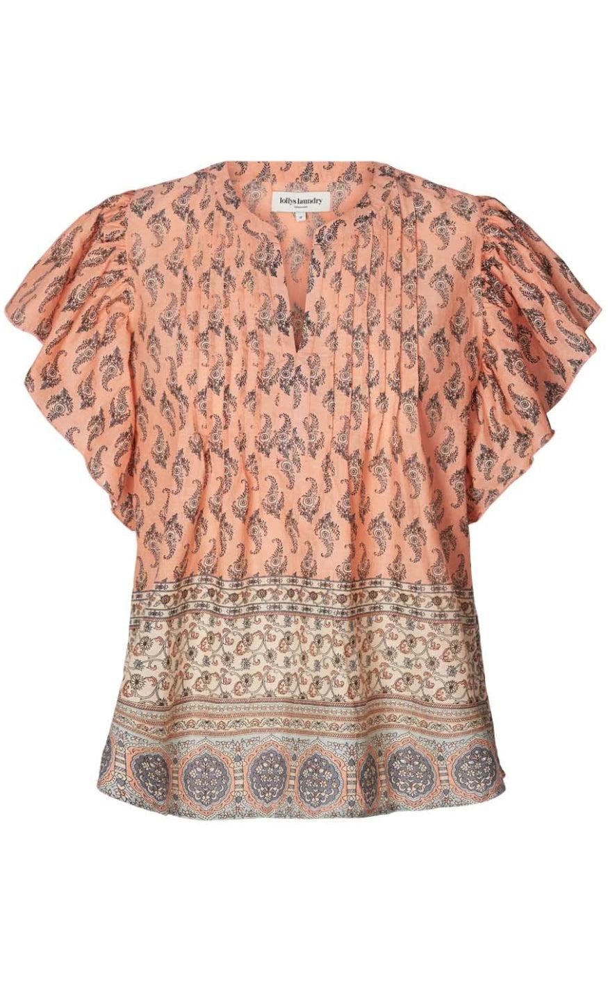 Lollys Laundry Top - Isabel - Coral