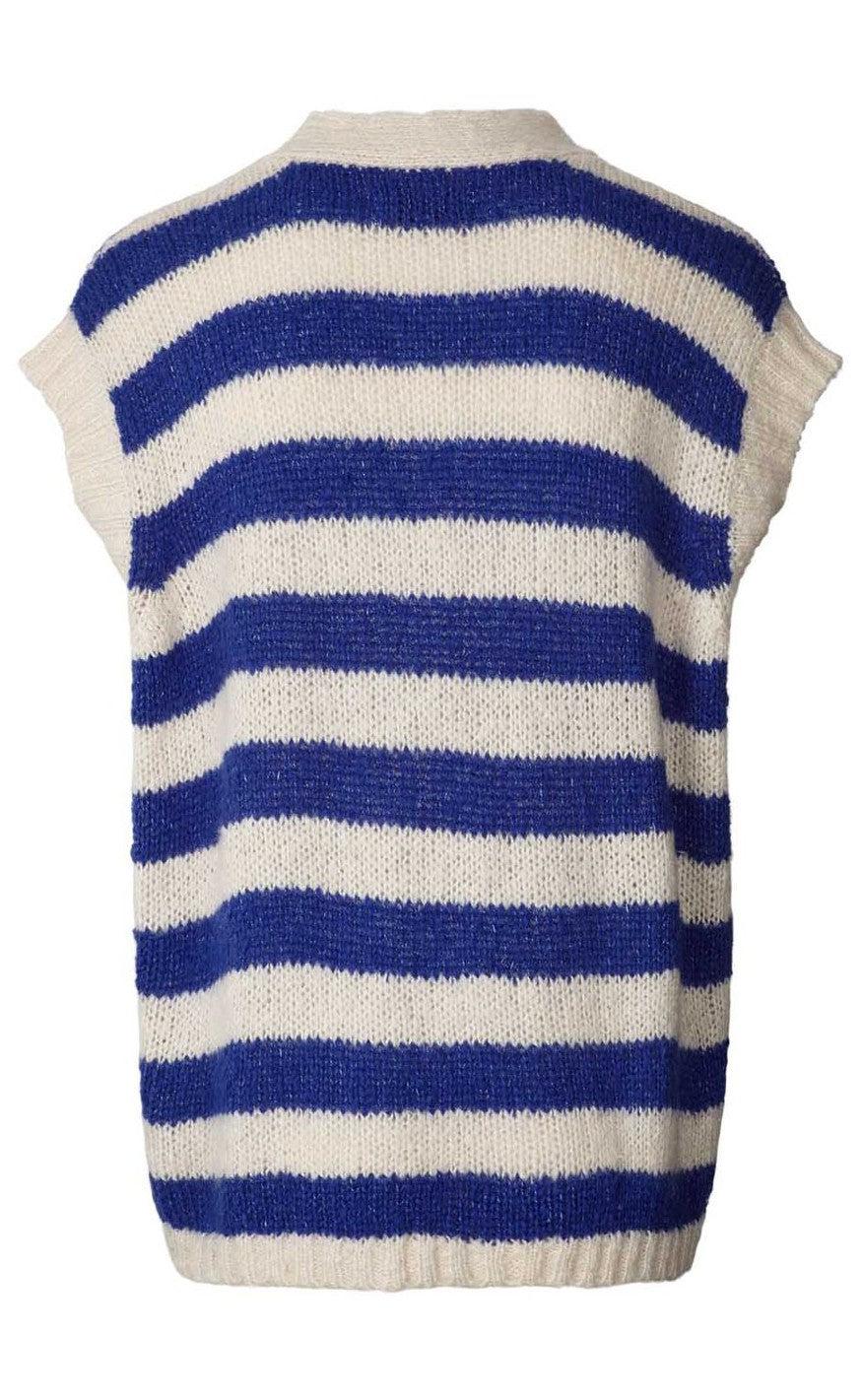 Lollys Laundry Vest - Celine - Neon Blue