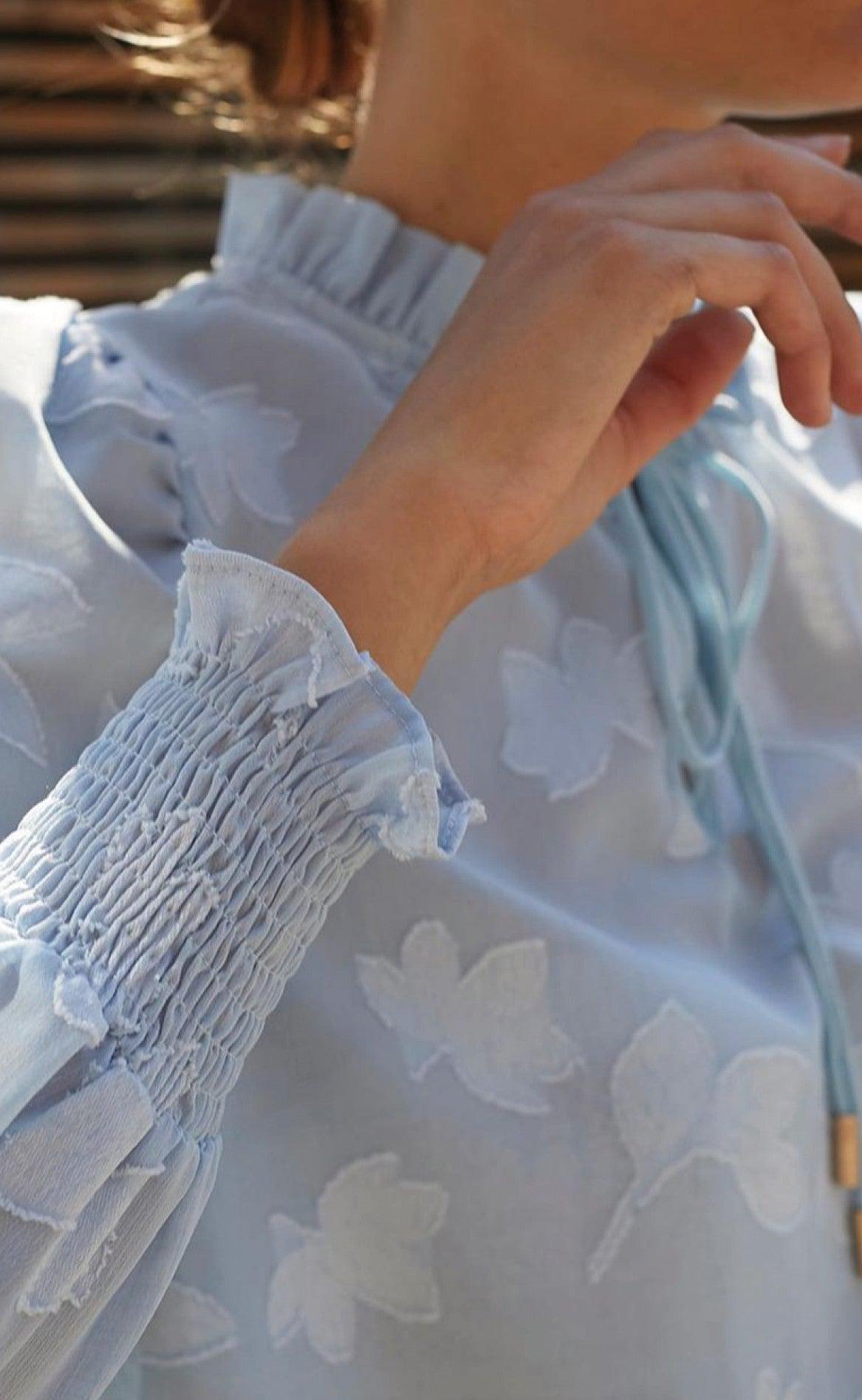Love & Divine Bluse - Love490-9 - L. Blue