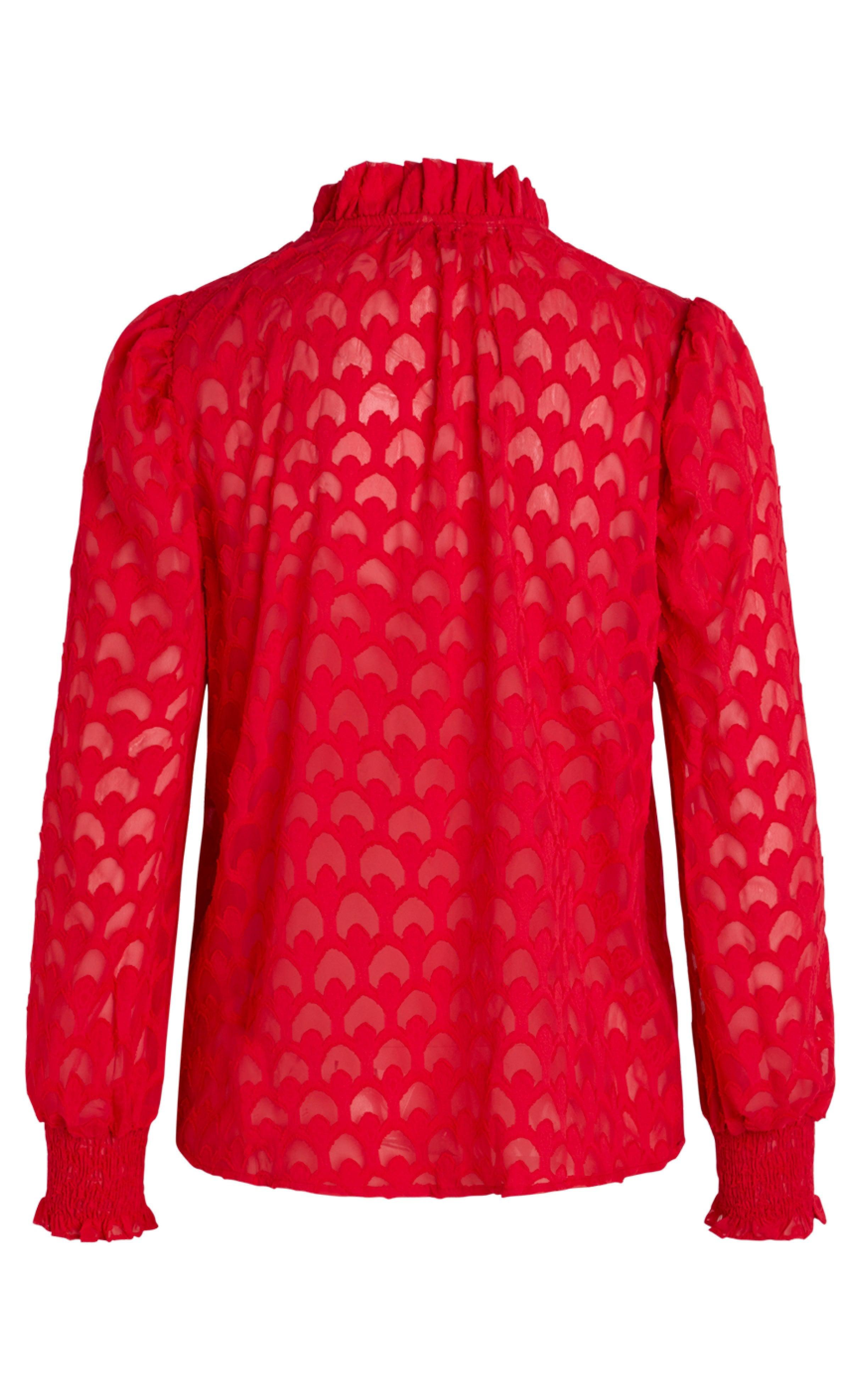 Love & Divine Bluse - Love490 - True Red