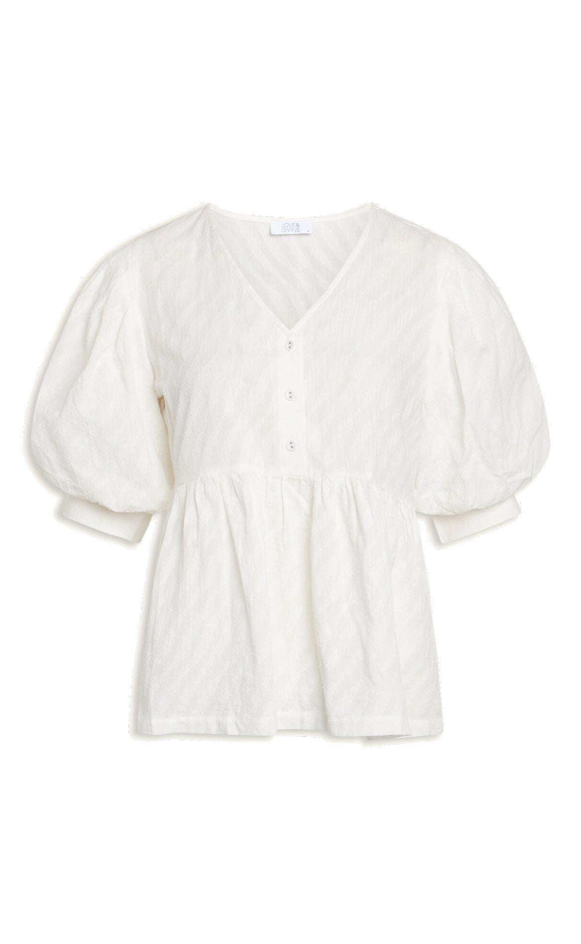 Love & Divine Bluse - Love644 - White