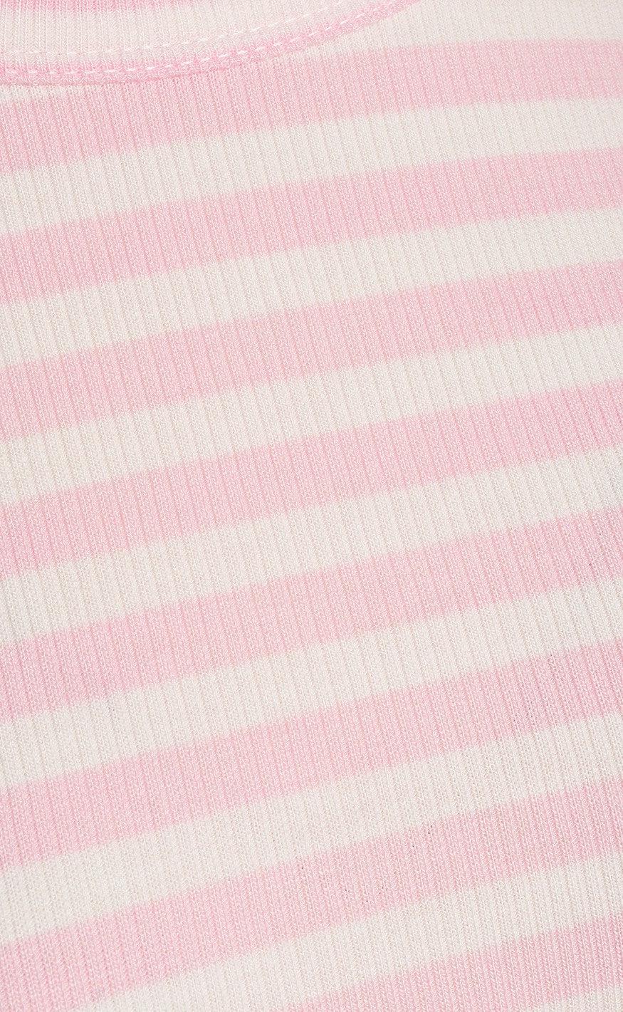 Love & Divine Bluse - Love657 - White / Pink Icing