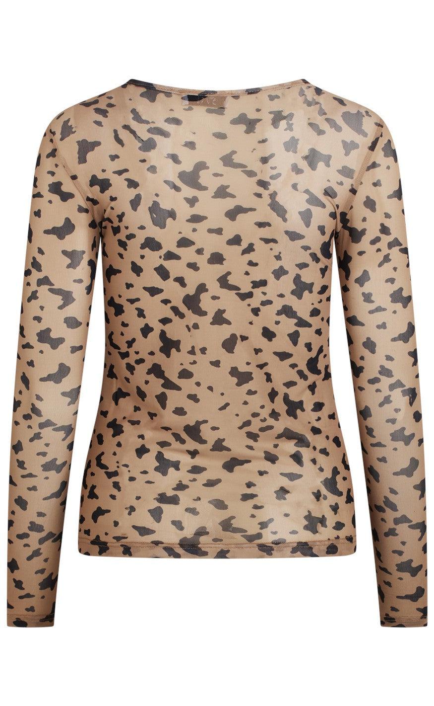 Love & Divine Bluse - Love660-3 - Camel / Black