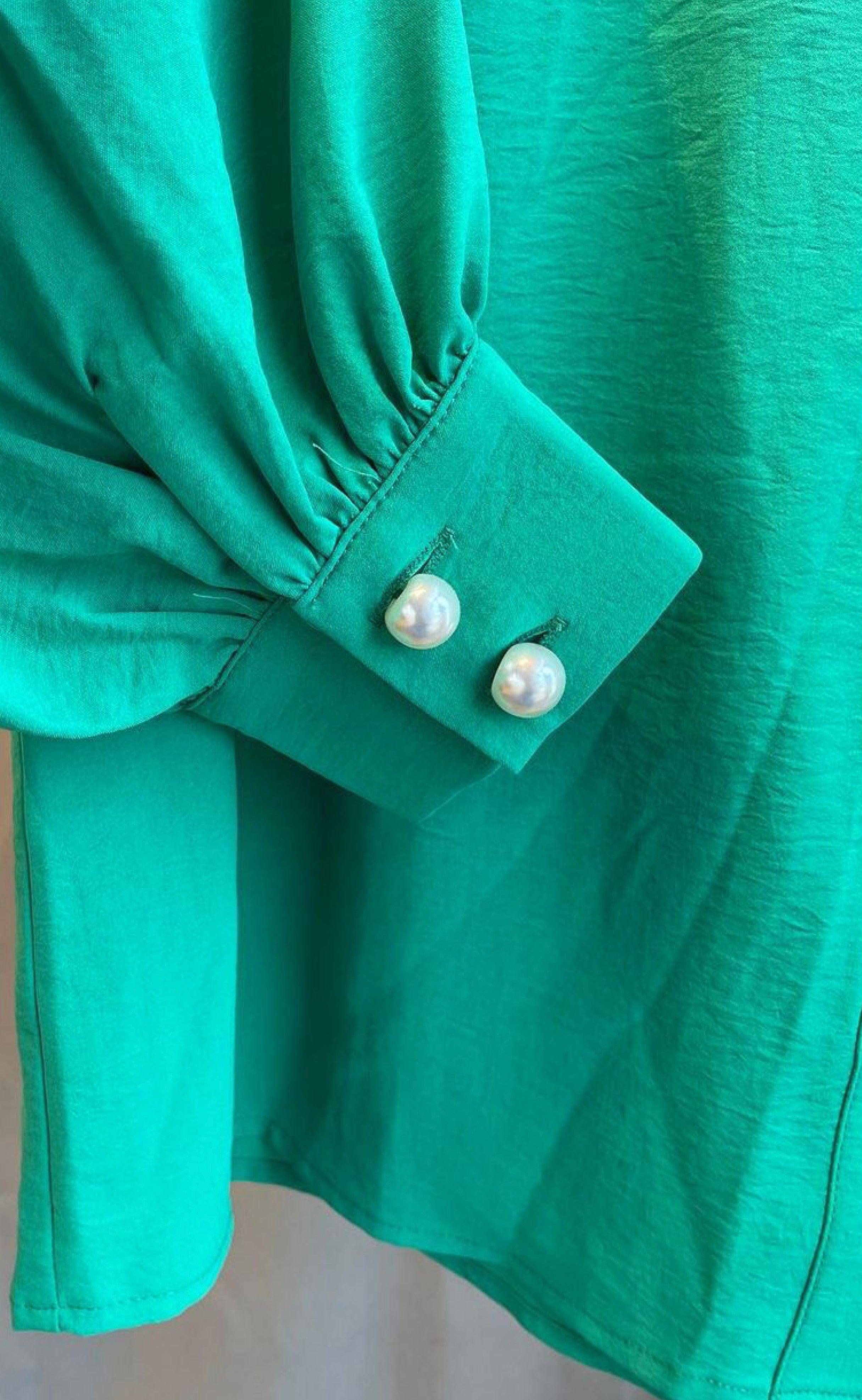 Love & Divine Bluse - Love661-1 - Jade Green