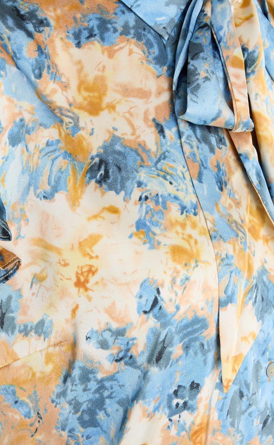 Love & Divine Bluse - Love687-1 - Cornflower