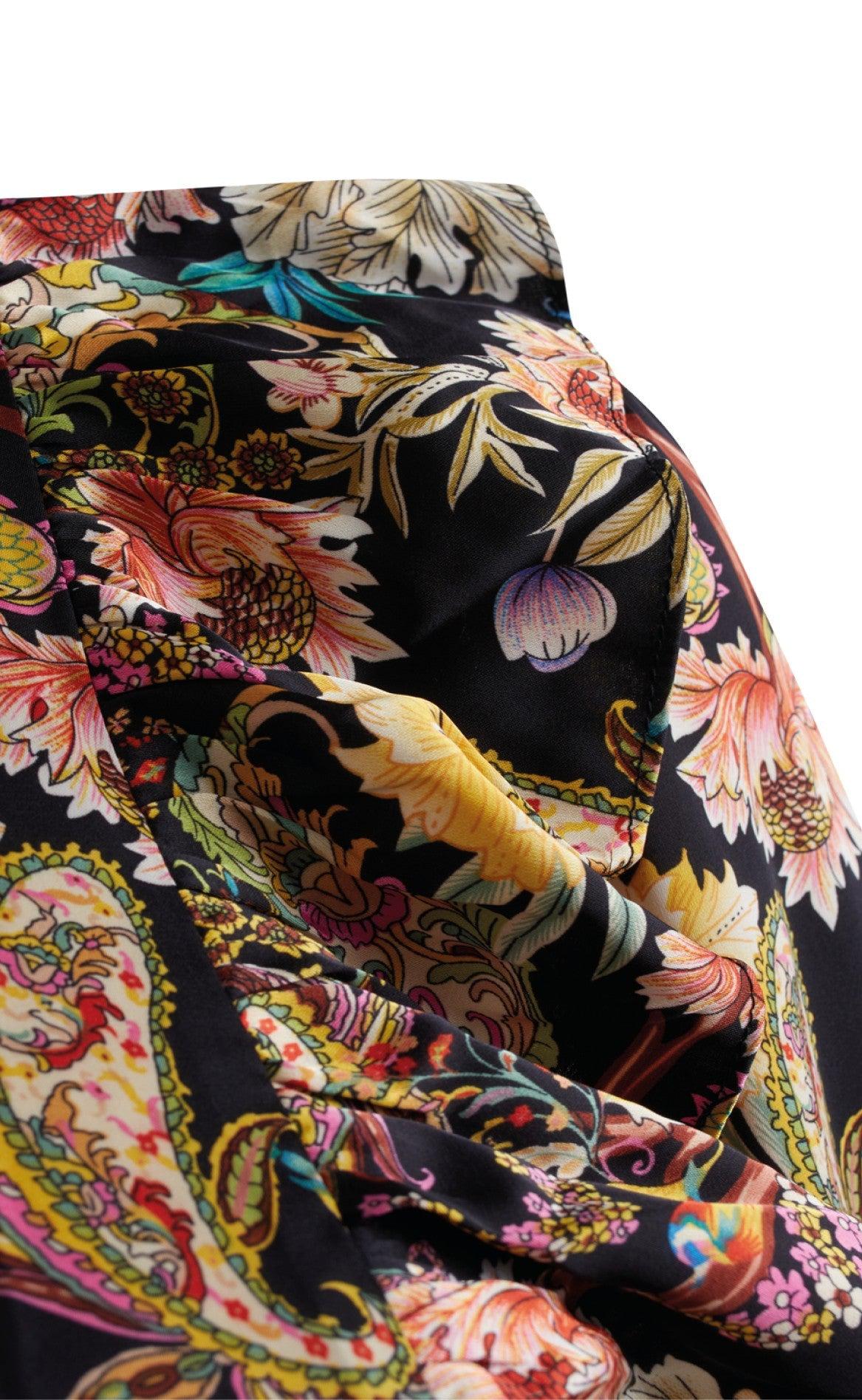 Love & Divine Bluse - Love700 - Multi Black