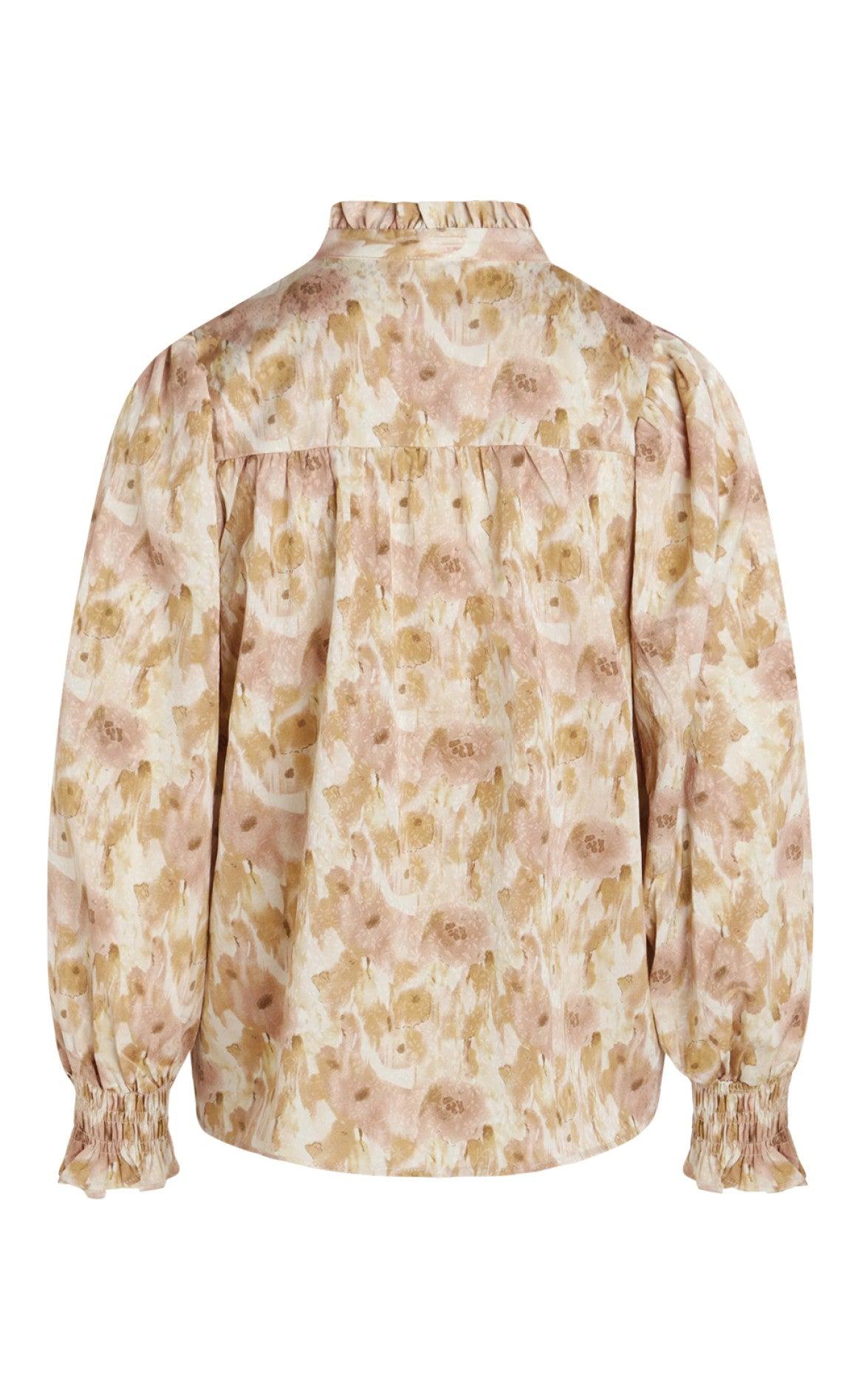 Love & Divine Bluse - Love724 - Powder Flower