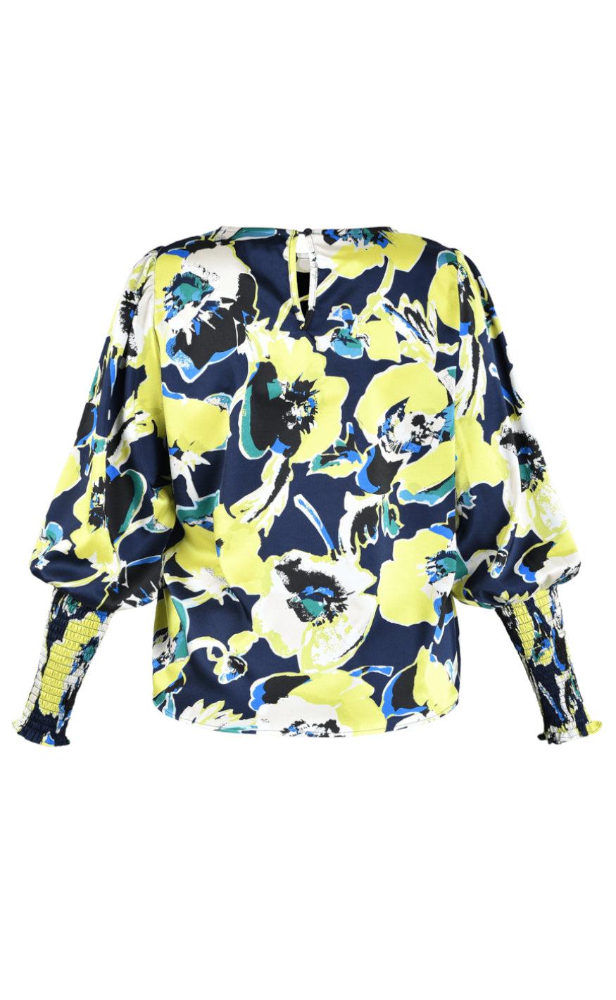 Love & Divine Bluse - Love738-11 - Lime Flower