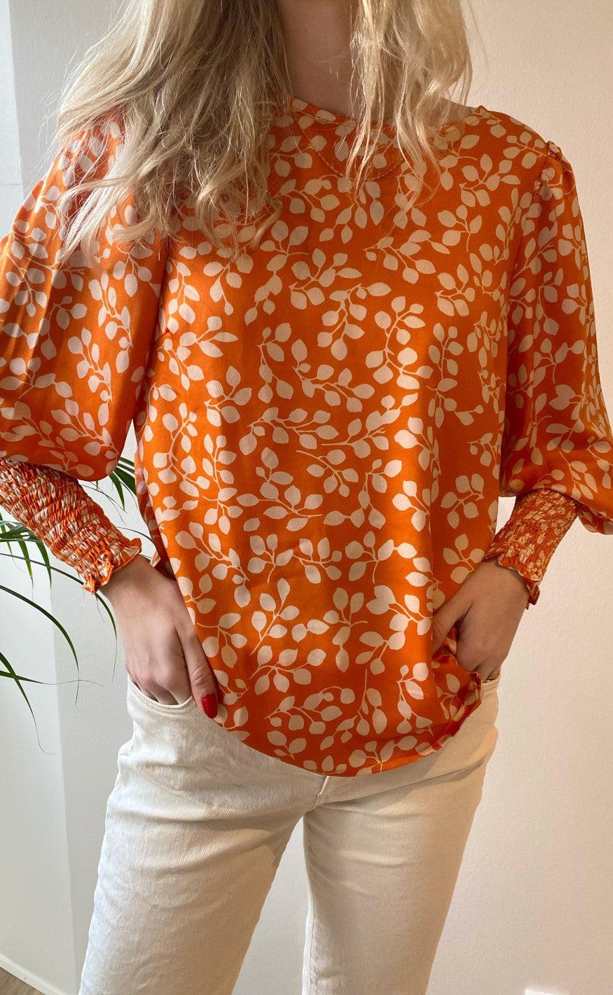 Love & Divine Bluse - Love738-4 - Apricot Flower