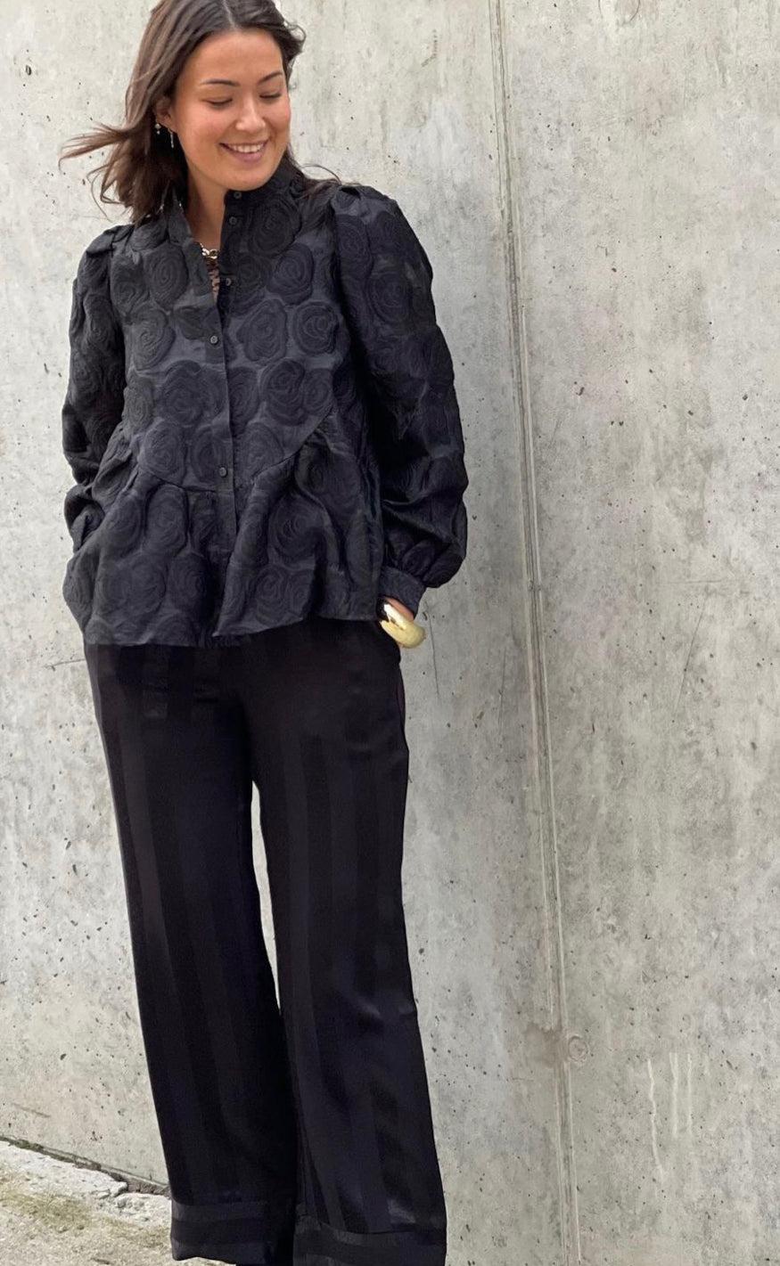 Love & Divine Bluse - Love752-1- Black