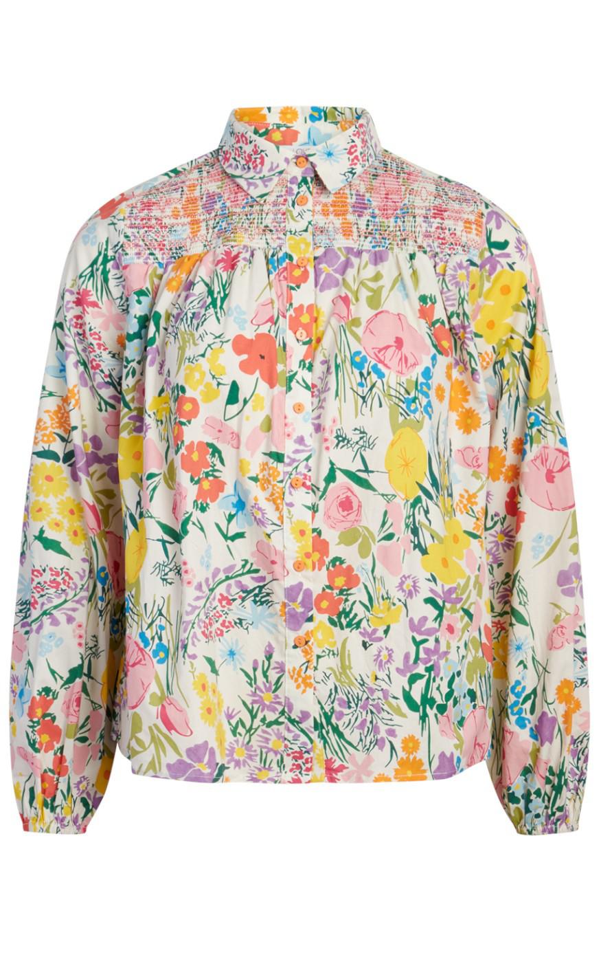 Love & Divine Bluse - Love781 - Multi Flower
