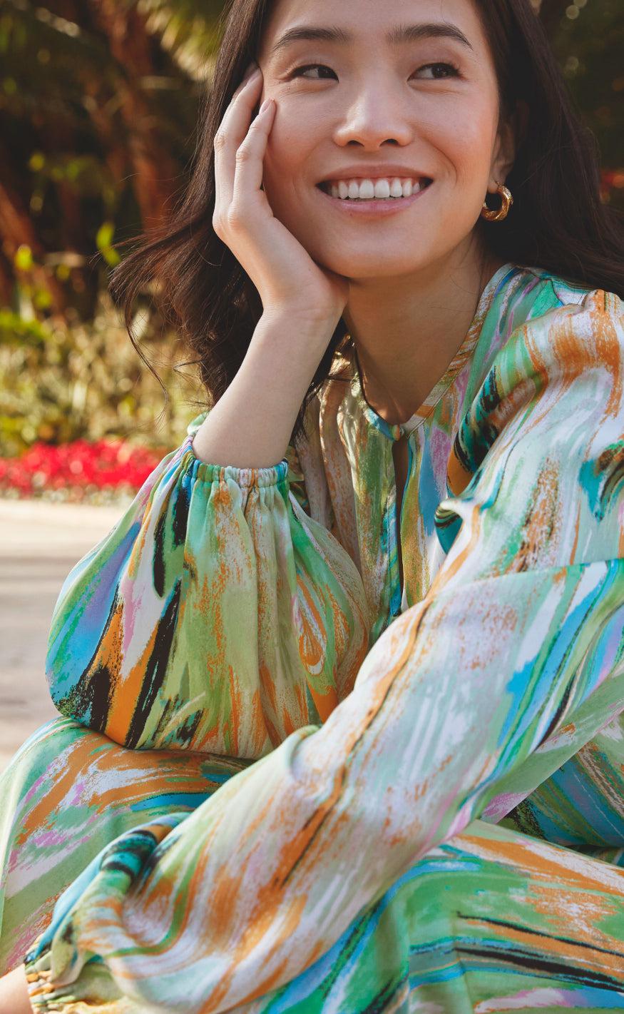 Love & Divine Bluse - Love925-1 - Multi Colour