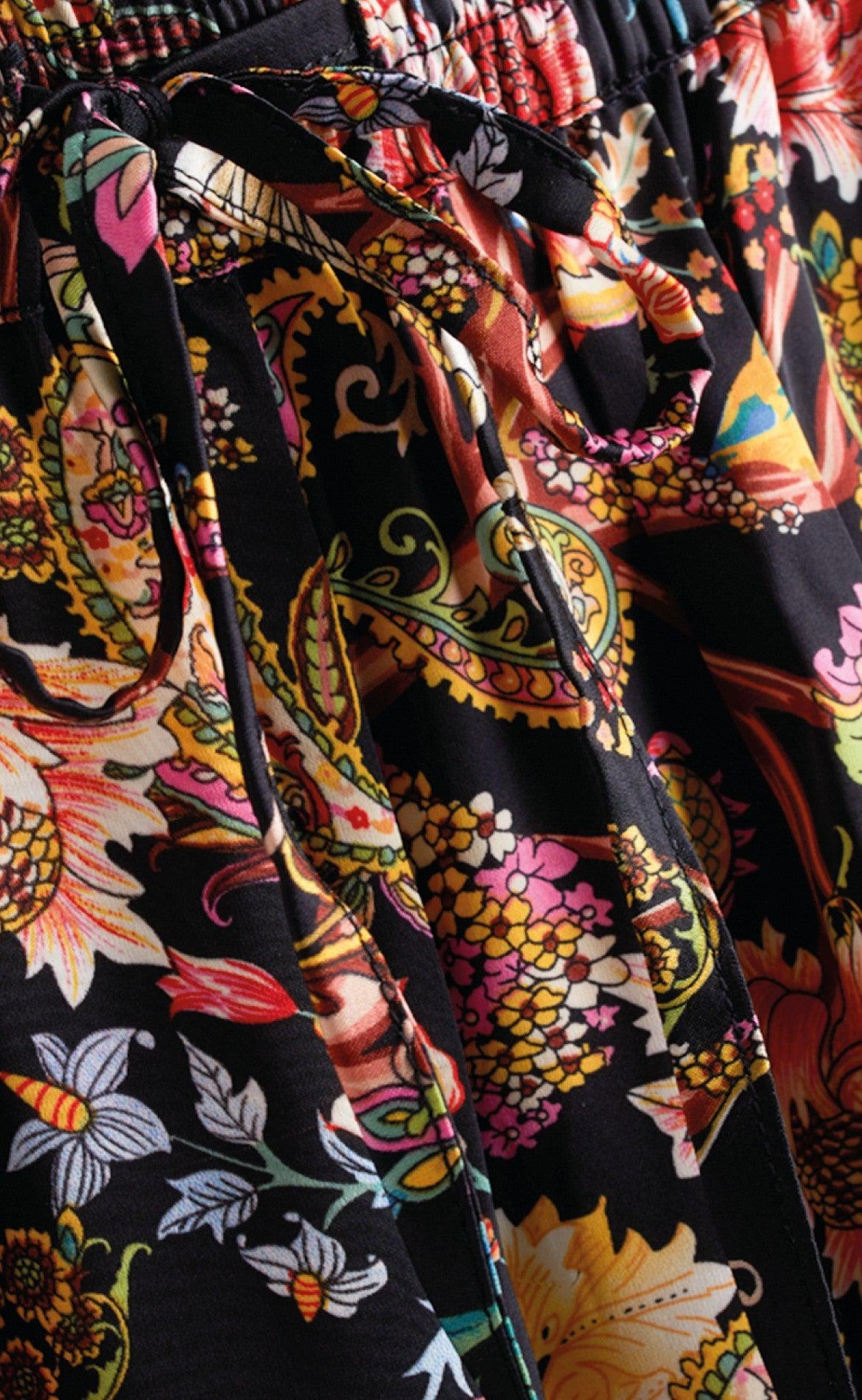 Love & Divine Bukser - Love207-11 - Multi Black