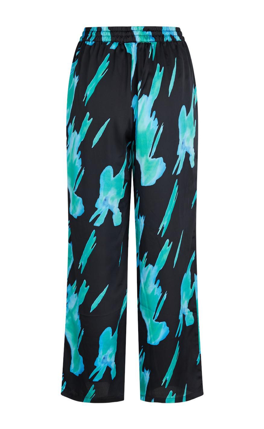 Love & Divine Bukser - Love207-29 - Graphic Aqua