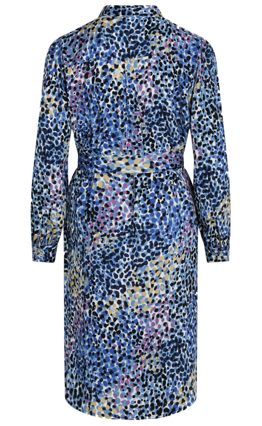 Love & Divine Kjole - Love393-4 - Blue / Dot