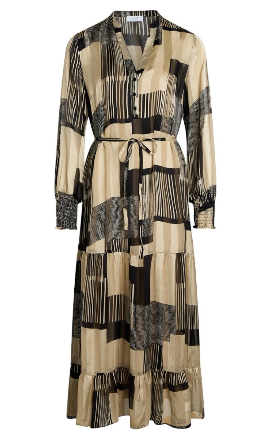 Love & Divine Kjole - Love449-6 - Sand/Black