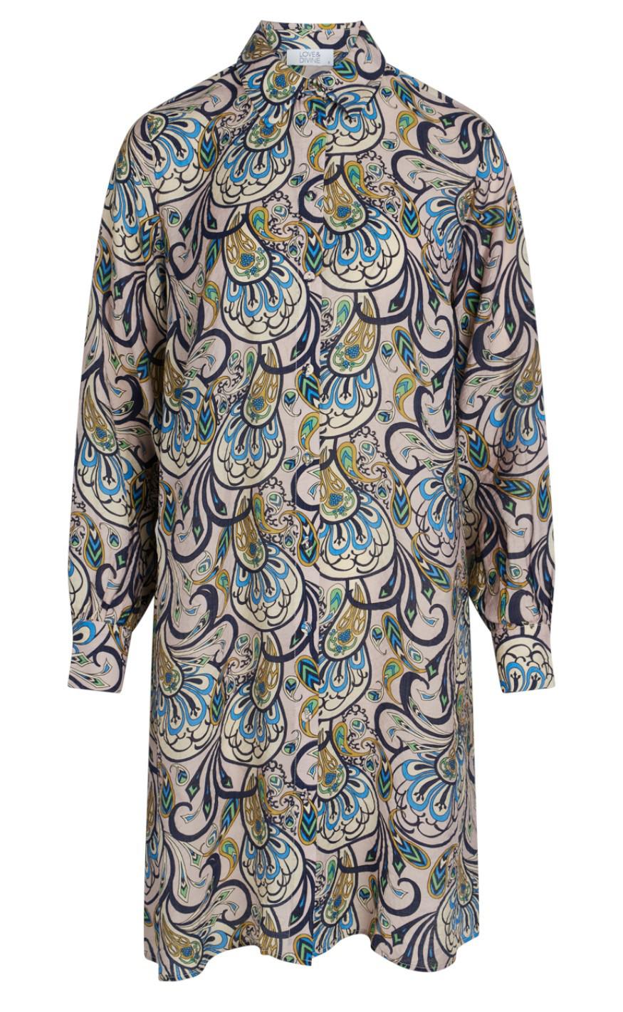 Love & Divine Kjole - Love578-4 - Powder Paisley