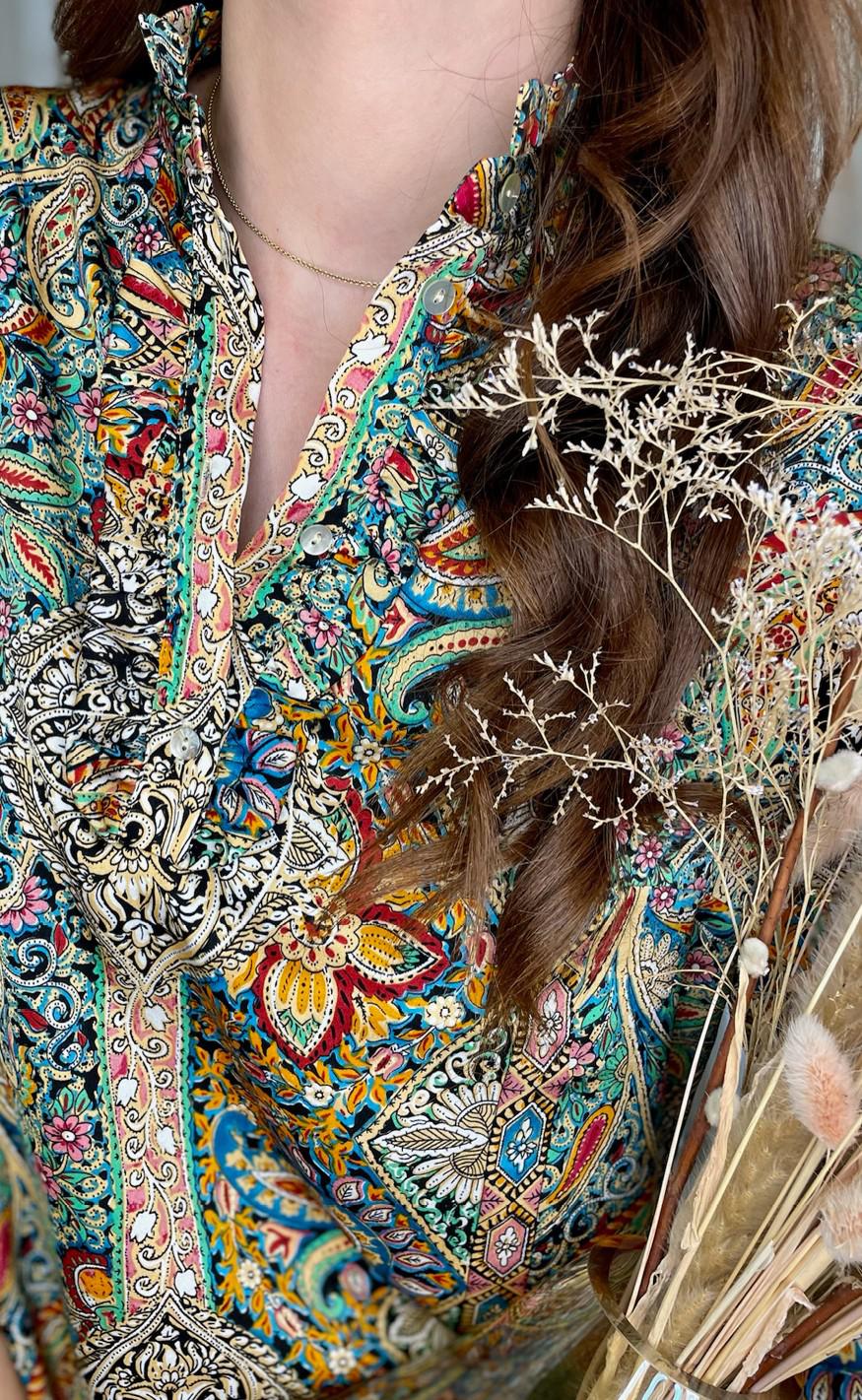 Love & Divine Kjole - Love622-6 - Paisley