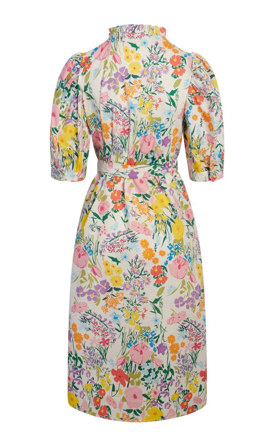 Love & Divine Kjole - Love627-4 - Multi Flower