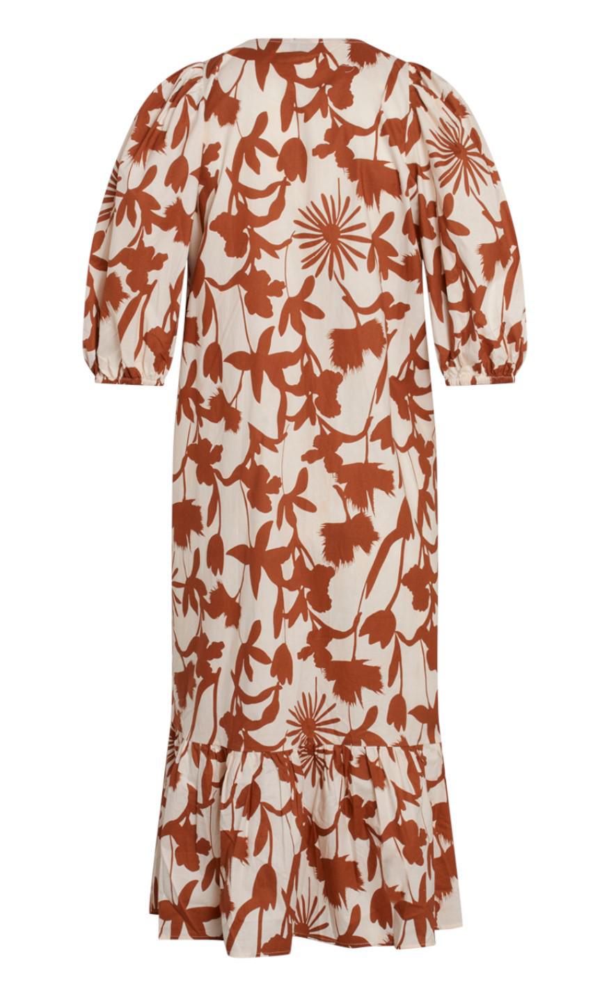 Love & Divine Kjole - Love631 - Cream / Cognac
