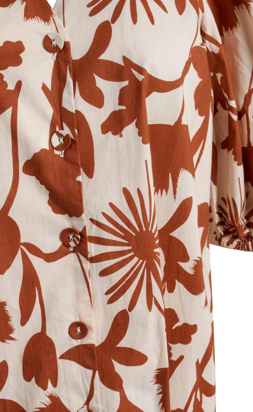 Love & Divine Kjole - Love631 - Cream / Cognac