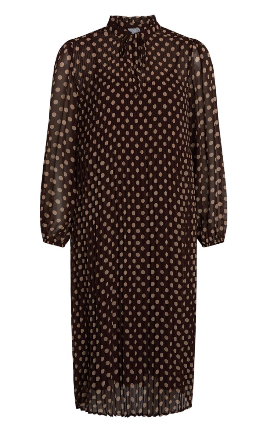 Love & Divine Kjole - Love698 - Chocolate/Dot
