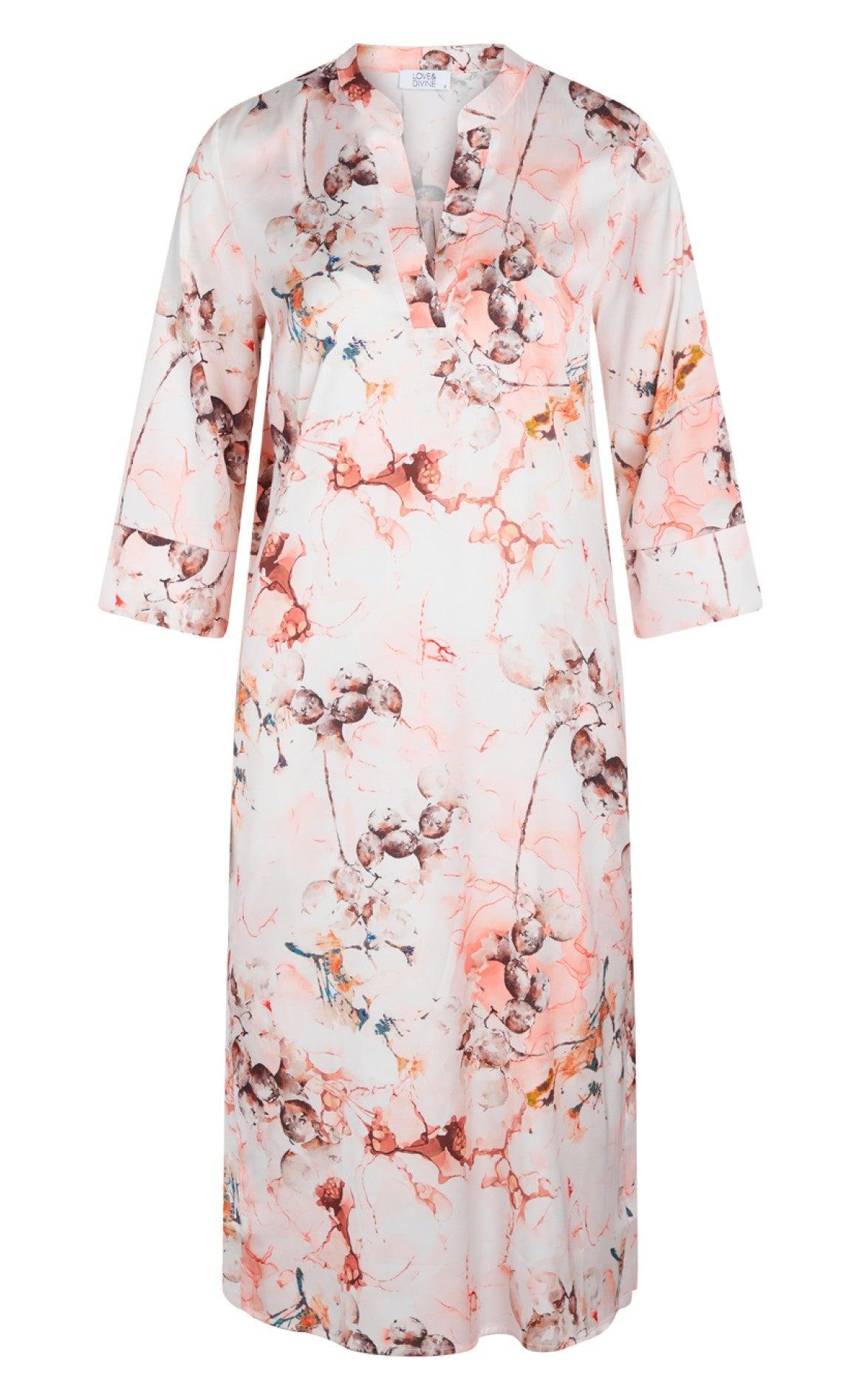 Love & Divine Kjole - Love708-4 - Water Print