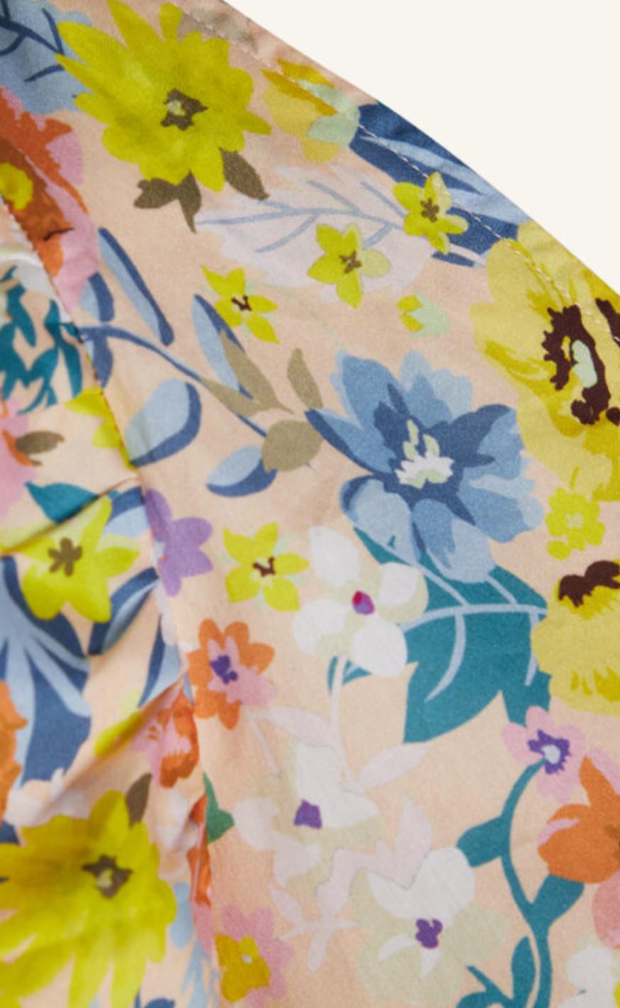 Love & Divine Kjole - Love799-1 - Multi Flower