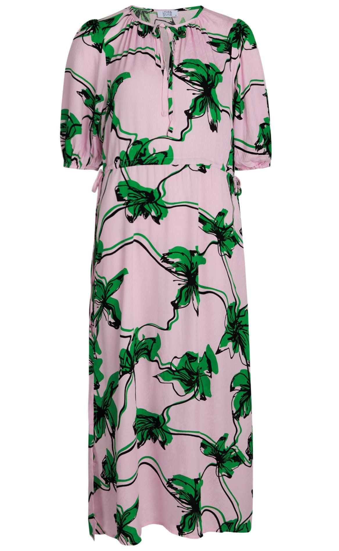 Love & Divine Kjole - Love820 - Pink/Green
