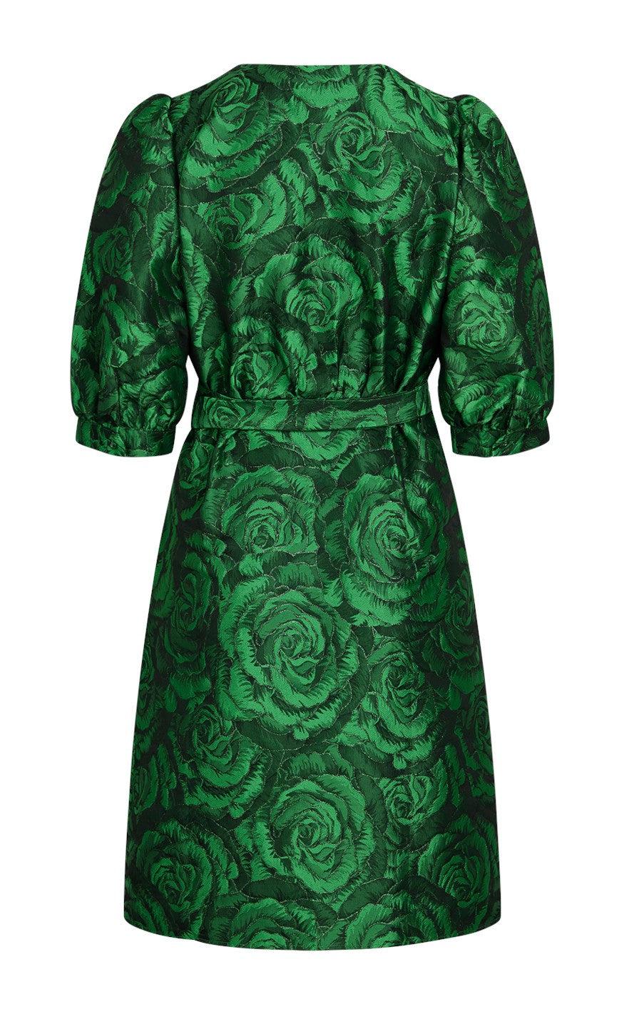 Love & Divine Kjole - Love913-2 - Green Flower