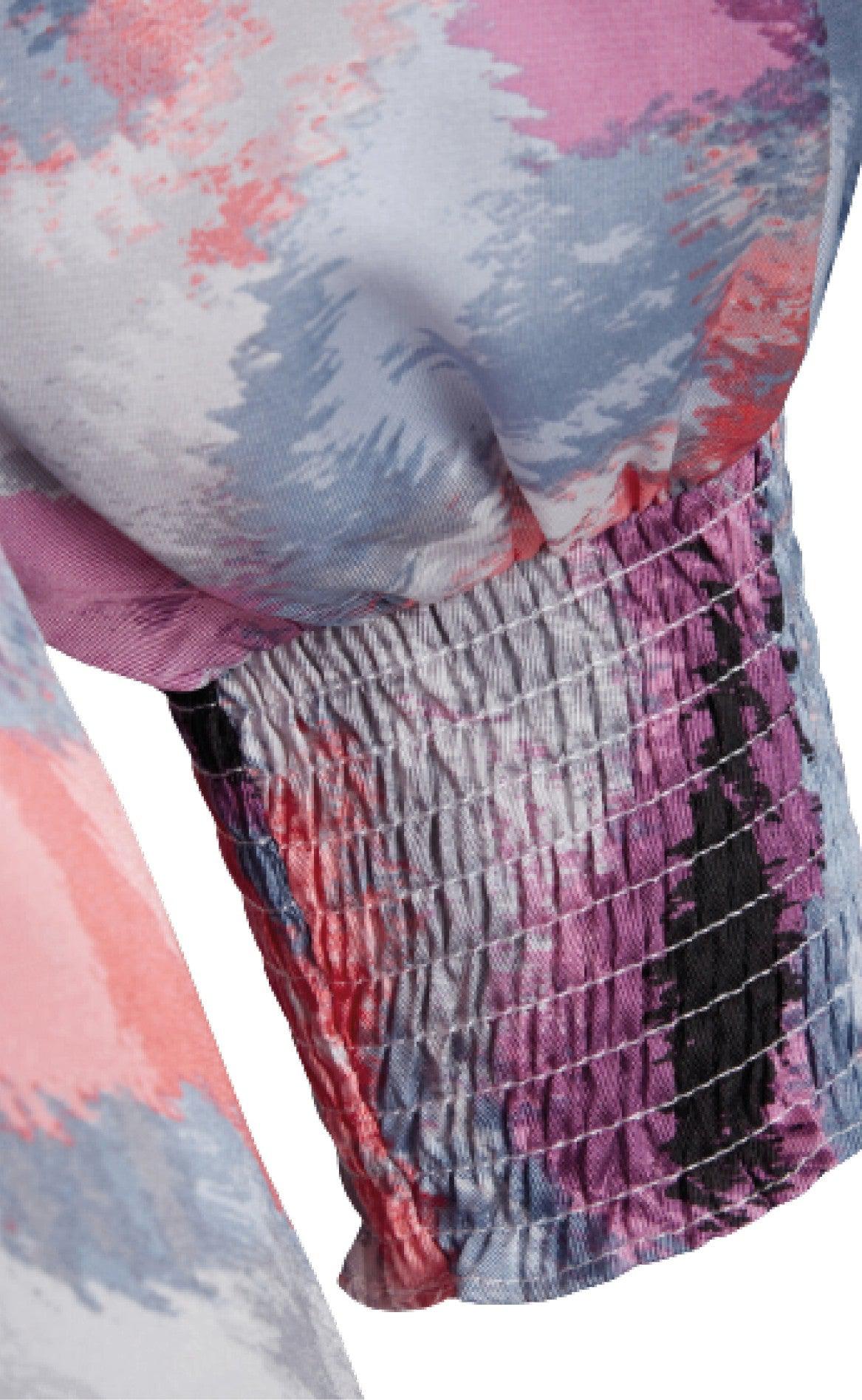 Love & Divine Kjole - Love914-1- Multi Blue/pink