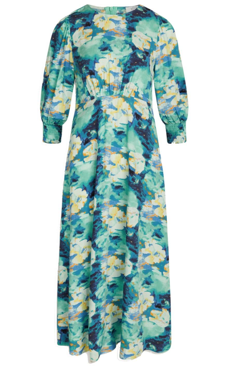 Love & Divine Kjole - Love914-4 - Green Waterprint