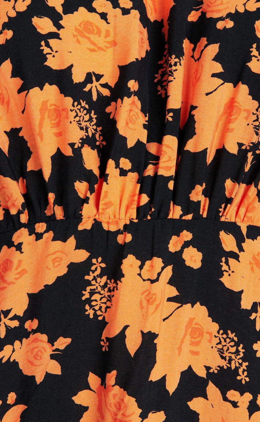 Love & Divine Kjole - Love914-6 - Sunset Flower