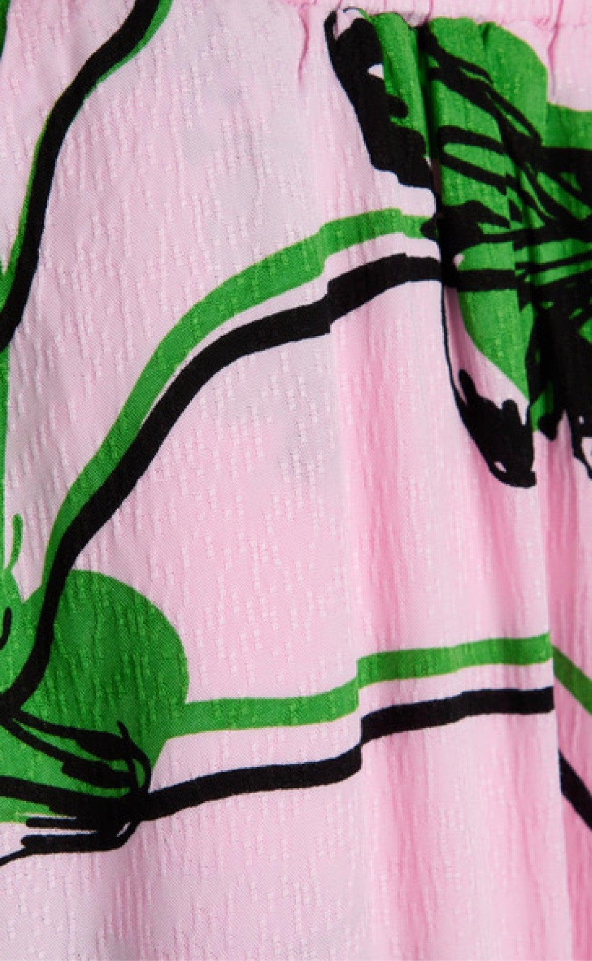 Love & Divine Nederdel - Love458-7 - Pink/Green