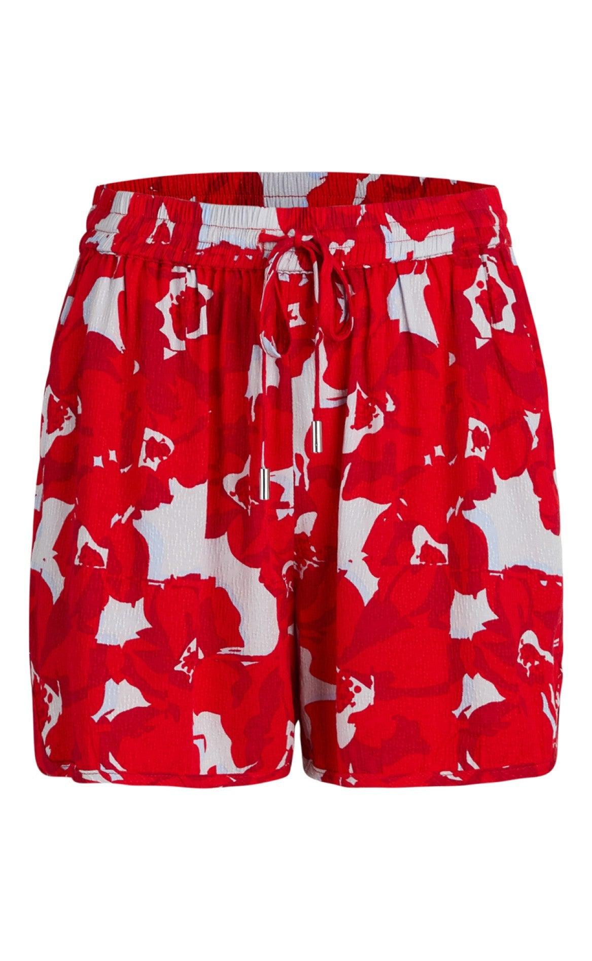 Love & Divine Shorts - Love336-1 - Red/Blue Comb