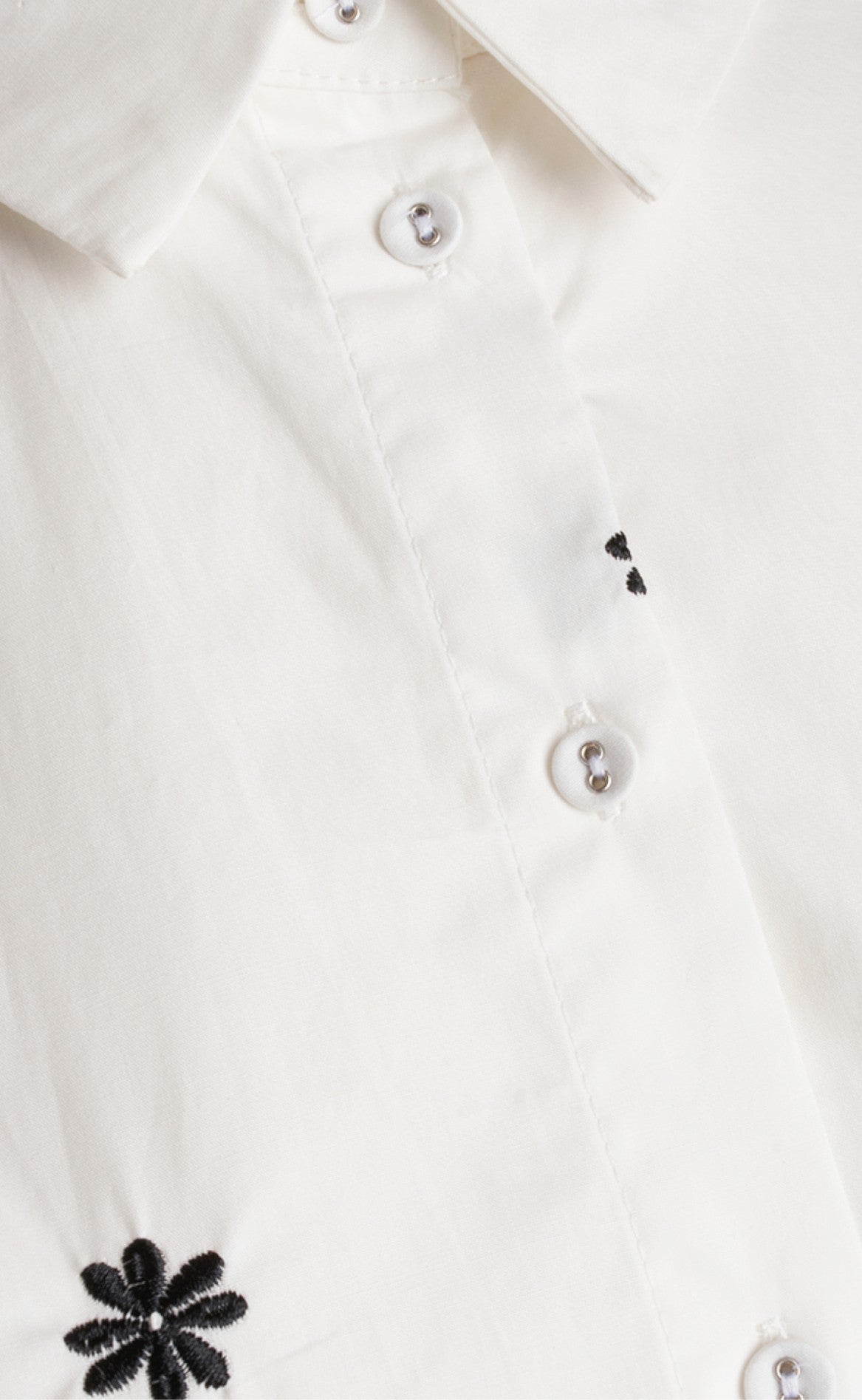 Love & Divine Skjorte - Love565 - White/Black Flower