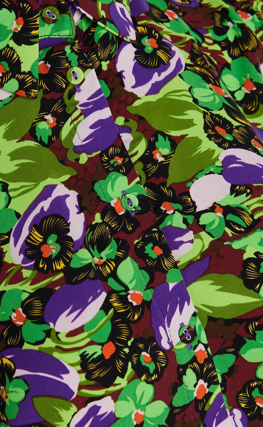 Love & Divine Skjorte - Love571-7 - Lime/Purple