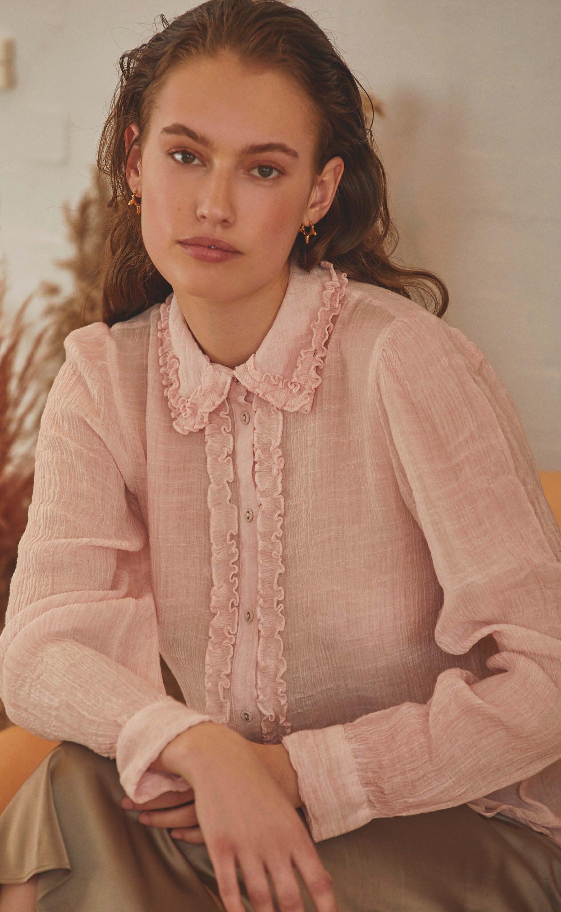 Love & Divine Skjorte - Love607 - Rose