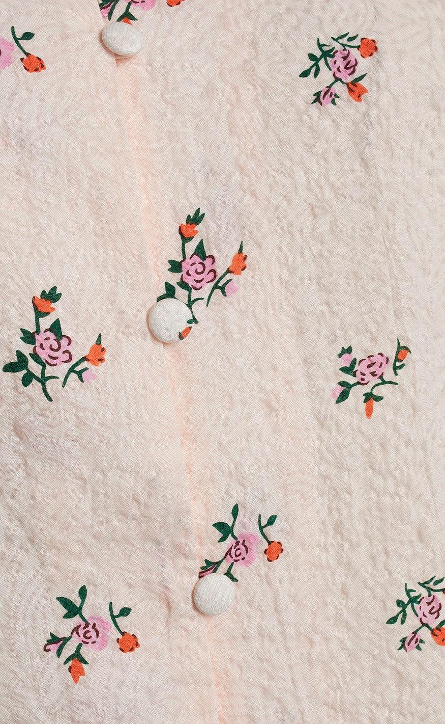 Love & Divine Skjorte - Love640 - Rose / Flower