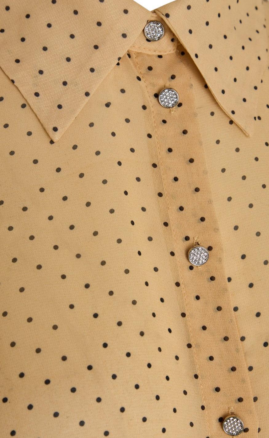 Love & Divine Skjorte - Love678 - Honey/Dot