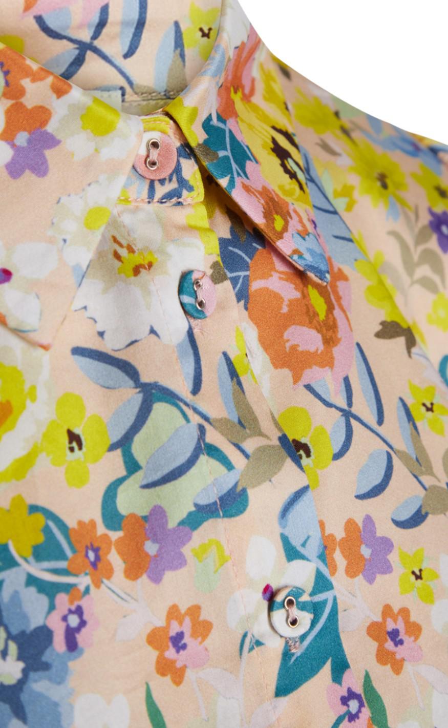 Love & Divine Skjorte - Love804-1 - Multi Flower