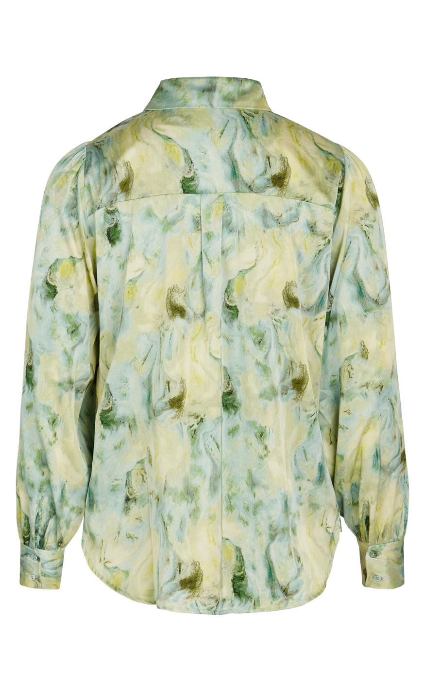 Love & Divine Skjorte - Love919-2 - Green Combo