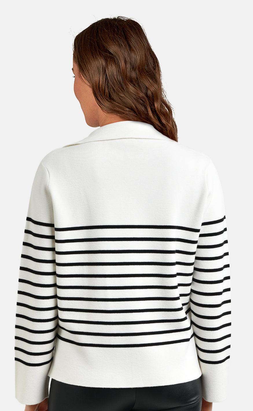 Love & Divine Sweater - Love935 - Cream/Black
