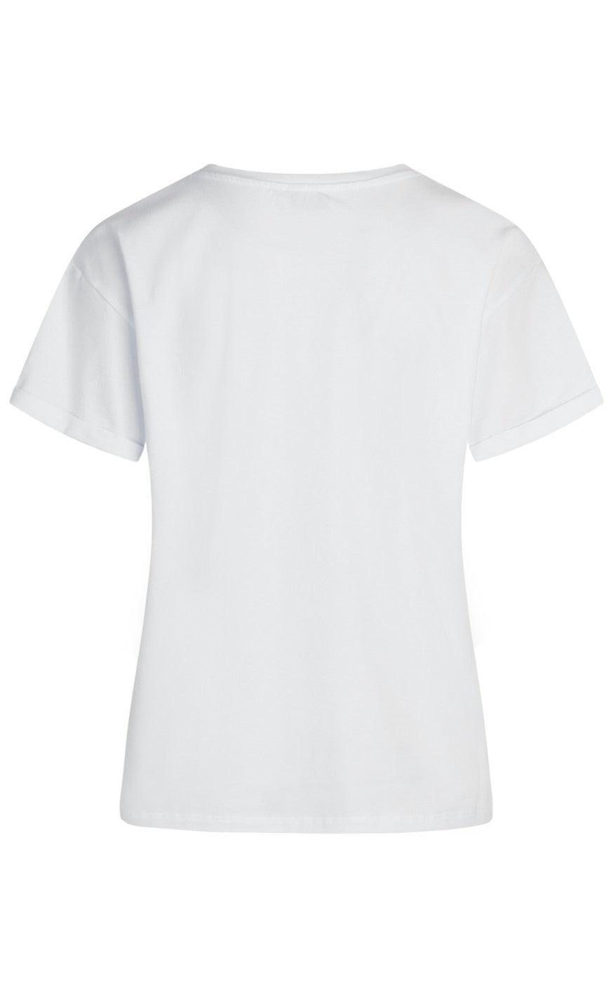 Love & Divine T-shirt - Love443-11 - White/Blue