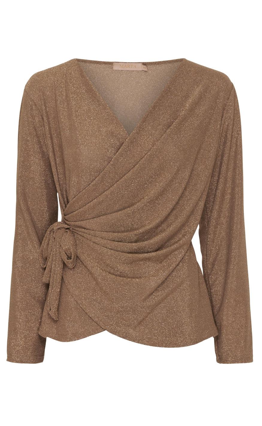 Marta Du Chateau Bluse - 1612 - Beige