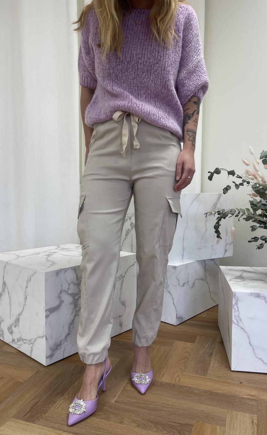 Marta Du Chateau Bukser - 21096 - Beige