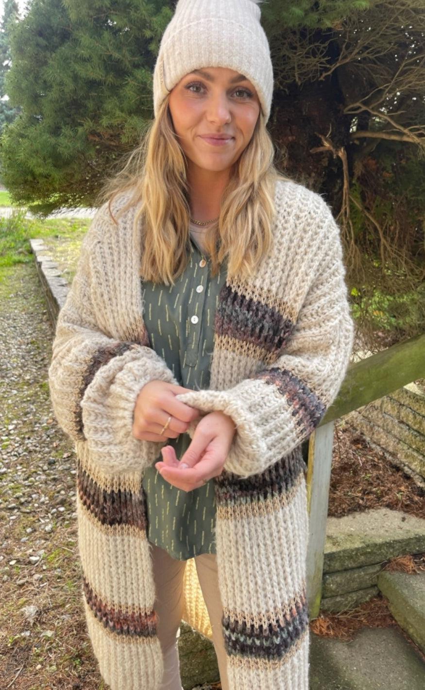 Marta Du Chateau Cardigan - 312 - Beige